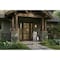 Doornmore G106, 65.25" x 82" ( 36" Door + 2x12" Side) Left Hand, Mahogany SDL 6 Lite Exterior Door G106-SW-3680-G103-SL_1-2_LI - alternate 1