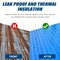 Wrightmaster 26.9 sq. ft. Roll Polyethylene Self-Adhesive Roof Sealant Tape w/ Waterproof and Ultraviolet, Gray ZOR-G-0.5X5 - alternate 6