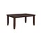 Homeroots 48" Dark Brown Dining Table 286539 - alternate 5
