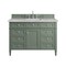 James Martin Vanities Brittany 48'' S Vanity, Smokey Celadon w/ Victorian Sil Top w/FreePower Wireless Charger 650-V48-SC-FVSL - alternate 1