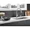 Delta Corwin Pull-Down Kitchen Faucet, 1.8 gpm, 1-Handle, 1, 3-Faucet Hole 19856TZ-SPSD-DST - alternate 5