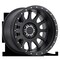 Method Race Wheels MR605 NV, 20X9, -12MM OFFSET, 5X150, 110.5MM CENTERBORE, MATTE BLACK MR60529058512N - alternate 4