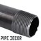 Ace Trading - Nipple 3/4 in. MIP each X 3/4 in. D MIP Black Steel 3-1/2 in. L Nipple 300UP34X312 - alternate 9