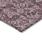 Homeroots 8' X 10' Merlot Mauve And Ivory Floral Washable Indoor Outdoor Area Rug 581903 - alternate 8