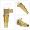 Everflow Icemaker Replacement Valve 1/2" PEX A Inlet x 1/4" Compression Outlet, Lead Free Brass 545F - alternate 7