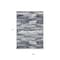Homeroots 9' X 12' Gray And Silver Abstract Washable Indoor Outdoor Area Rug 612513 - alternate 9
