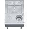 Amgood 22 in. x 18 in. Mixology Station - Underbar Hand Sink with Glass Rinser and Dipper Well UMS-2218-Z - alternate 6