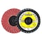 Klingspor Quick Change Disc SMT Mini Flap Disc Ceramic 2" 36 Grit MINISMT2CR36 - alternate 1