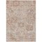 Homeroots 5' X 8' Coral And Gray Damask Washable Indoor Outdoor Area Rug 603756 - alternate 8