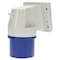 Walther-Werke Pin and Sleeve Inlet, 30A, 3Ã¸Y 120/208 or 230, 3 Phase, 3 Pole, NEMA Not Rated 631509 - alternate 1