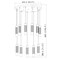 Z-Lite Stari 11-Light Chandelier, 24 in W, Brushed Nickel 1956P-11R-BN - alternate 7