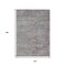 Homeroots 10' X 14' Pewter And Gray Aztec Washable Indoor Outdoor Area Rug 615559 - alternate 8