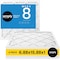 Simply 6.88x15.88x1 Merv 8, Pleated Air Filter, High Capacity, 6PK S-08-06-68815881 - alternate 1