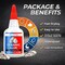 Adhesive Guru AG Ceramic Glue 0.7 oz. High-Strength Ethyl Cyanoacrylate Adhesive, Clear, Fast-Cure, 4PK adgr_ceramic_glue_4pk - alternate 6