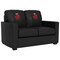 Dreamseat Silver Loveseat with AEW Swerve Strickland Whose House Logo XZ7759003LSCDBK-PSAEW0016 - alternate 1