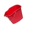 Tuff Stuff Products SB17RD 17 qt. Square Utility Bucket; Red SB17RD - alternate 4