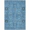 Homeroots 5' X 8' Sky Blue And Gray Oriental Washable Indoor Outdoor Area Rug 582063 - alternate 8