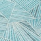 Homeroots 3' X 5' Teal Blue And Ivory Geometric Washable Indoor Outdoor Area Rug 594809 - alternate 8