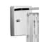 Jonathan Y Coco Prism Vintage 4.75" 1-Light Metal/Glass Classic Glam LED Vanity Light, Chrome JYL3552A - alternate 11
