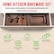 Bakken-Swiss 8-Piece Bakeware Set, Non-Stick Professional Pans, Multi-Sized, Muffin and Loaf Pans, Gold BKCWG8L - alternate 4