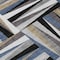 Homeroots 8' X 10' Black Gray And Ivory Geometric Washable Indoor Outdoor Area Rug 598241 - alternate 8