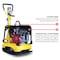 Tomahawk Power 6.5 HP Honda Reverse Hydraulic Plate Compactor for Soil Aggregate Cohesive Compaction TPC175H - alternate 6