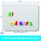 Flipside 9 x 12 Two Sided Magnetic Dry Erase/Magnetic Dry Erase Board, 48PK 10077-48 - alternate 4