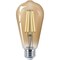 Signify Vintage 75W Equivalent Amber ST19 Medium LED Decorative Light Bulb, 2PK 565969 - alternate 5