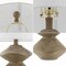 Jonathan Y Laken 21.5" Minimalist Coastal Resin/Iron 2-Stack Cairn LED Table Lamp, Brown Wood Finish JYL4062A - alternate 7