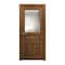 Sartodoors Interior Solid French Door 32 x 80 inches, Ego 5011 Cognac Oak Veneer, Single Regular Panel Frame EGO5011ID-DKO-32 - alternate 1