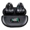 Alpha Digital Bluetooth 5.3 Clip-On Earbuds- Comfortable, 18Hr Playtime - Black Q80-BK - alternate 1
