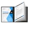 C-Line Products 8-1/2" x 11" Black 24-Pocket Bound Sheet Protector Presentation Book, 12EA/DS, 4DS/CT 33240-DS - alternate 7