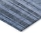 Homeroots 3' X 5' Navy Blue And Gray Striped Washable Indoor Outdoor Area Rug 602791 - alternate 7