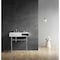 Kingston Brass 36-Inch Solid Surface Console Sink with Stainless Steel Legs, 8-Inch, 3-Hole KVPB3368SQA81 - alternate 6