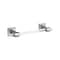 Amerock Glacio Clear/Chrome Contemporary 8 in. 203 mm Towel Bar BH36065C26 - alternate 1