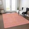 Homeroots 10' X 14' Pink And Copper Abstract Washable Indoor Outdoor Area Rug 599831 - alternate 9
