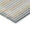 Homeroots 3' X 5' Gray And Silver Striped Washable Indoor Outdoor Area Rug 610468 - alternate 9