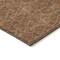 Homeroots 9' X 12' Orange And Ivory Geometric Washable Indoor Outdoor Area Rug 613576 - alternate 8