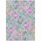 Homeroots 3' X 5' Lavender And Purple Geometric Washable Indoor Outdoor Area Rug 609148 - alternate 8