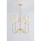 Hudson Valley Lighting Amina 26.5 in. Chandelier Aged Brass 6927-AGB - alternate 7