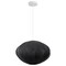 Jonathan Y Kira 18.38" 1-Light Scandinavian Japandi Adjustable Lantern Metal w/Ribbed Cocoon UFO Saucer Shade L JYL4208C - alternate 10