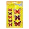 Insect Lore Butterfly Stickers, 3D, 8-Piece Set, 6PK 3801 - alternate 3