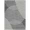 Homeroots 3' X 5' Charcoal And Ivory Geometric Washable Indoor Outdoor Area Rug 597619 - alternate 7