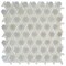 Apollo Tile Cotton White 11.7 in x 11.9 in Glass Glossy Floor and Wall Mosaic Tile 9.67 sqft/case, 10PK APLAHX8820A - alternate 1