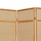 Homeroots 72" Brown Bamboo Folding Three Panel Screen Room Divider 415072 - alternate 4