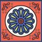 Homeroots 4" X 4" Mediterra Terra Cotta Mosaic Peel And Stick Removable Tiles 390928 - alternate 6