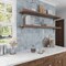 Apollo Tile Silken 3.94 in. x 3.94 in. Glossy Benjamin Moore Smoke Ceramic Square Wall Tile 6.46 sq.ft.case, PK60 CRE88MOO44A - alternate 8