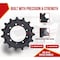 Mytee Products 15 Teeth Drive Sprocket for Kubota Vehicle Replaces V0511-21110, V05210-1110 TDSRT-V0511-21110 - alternate 8