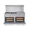 Koolmore 60 in. 6 Burner Commercial Natural Gas Range with 24 in. Griddle in Stainless-Steel KM-CRG60-NG - alternate 7