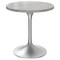 Leisuremod Round 27.55 in W, 29.34 in L, Sintered Stone/Stainless Steel, White VT20BS-27WS - alternate 1